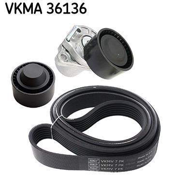 Kit de correias trapezoidais estriadas SKF ref. VKMA 36136